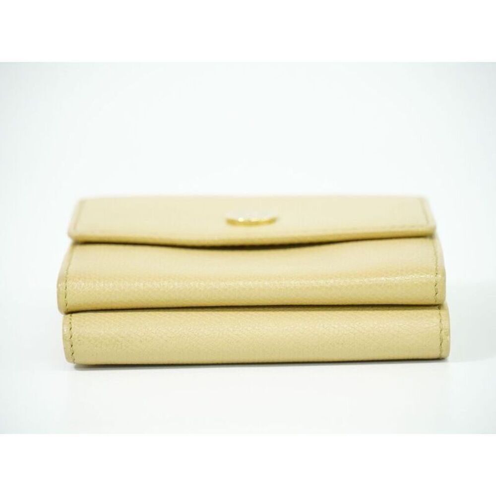 Authentic Chanel Coco Mark Coco Button Trifold Fo… - image 3